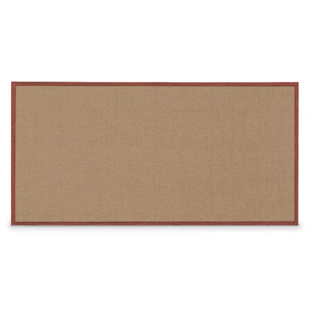 United Visual Products Combo Board, 72"x48", White Frame/Black Porcelain & Forbo UVDECORK7248W-BLKPORC-FORBO